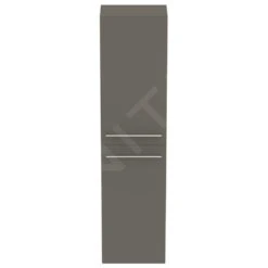 Ideal Standard I.Life A - Armario Alto Para Baño 400x300x1600 Mm, 2 Puertas Izquierda/derecha, Cuarzo Gris Mate T5260NG -Ideal Standard Ventas 02fe444f55f69dc9af4d2065