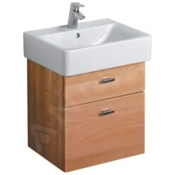 Ideal Standard Connect - Lavabo Cube 550x460x175 Mm, Con Rebosadero, Orificio Para Grifo, Con Ideal Plus, Blanco E7139MA -Ideal Standard Ventas 03ae757c0bac87837585bc52