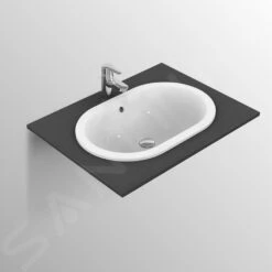 Ideal Standard Connect - Lavabo Encastrado, 480x350 Mm, Con Rebosadero, Blanco E504501 -Ideal Standard Ventas 0959cfa03c5515921df9fda7