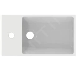 Ideal Standard Extra - Lavamanos 450x250 Mm, Con Rebosadero, Con Orificio Para Grifo A La Izquierda, Blanco T373301 -Ideal Standard Ventas 0a04de3616a68ee8efd8e712