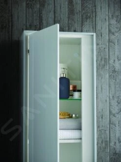 Ideal Standard Connect Air - Armario Alto 400x300x1200 Mm, Marrón Mate/blanco Mate E0834VY -Ideal Standard Ventas 0df3eb19e6862fa1c75390fe 3