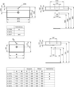 Ideal Standard Strada - Lavabo 500x420x145 Mm, Con Rebosadero, Orificio Para La Grifería, Blanco K077701 -Ideal Standard Ventas 1bb8519d2a9e99045a0fd5ca 2