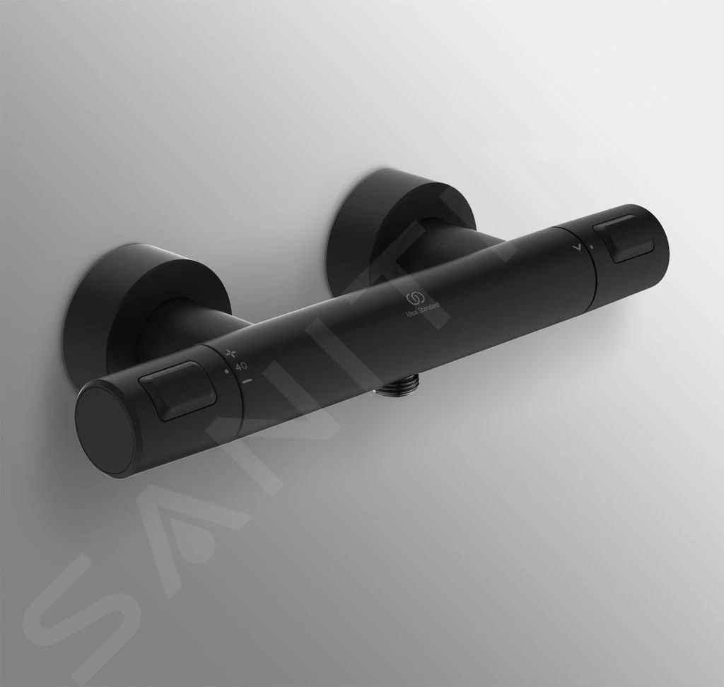 Ideal Standard CeraTherm - Grifo Termostático De Ducha T25, Negro A7201XG 6 Ideal Standard CeraTherm - Grifo Termostático De Ducha T25, Negro A7201XG - Imagen 4