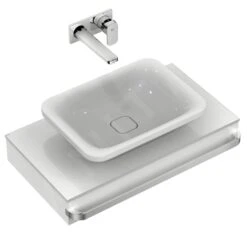 Ideal Standard Tonic II - Lavabo Sobre Encimera 550x400x150 Mm, Blanco K083401 -Ideal Standard Ventas 1beeff57b6acc2cc872d4366