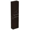 Ideal Standard I.Life S - Armario Alto Para Baño 400x210x1600 Mm, 2 Puertas Izquierda/derecha, Roble Café T5288NW