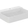 Ideal Standard Conca Ceram - Lavabo Sobre Encimera 600x450 Mm, Sin Rebosadero, Con Orificio Para Grifo, Blanco T382301 -Ideal Standard Ventas 238ce42adc5d77954580ce09