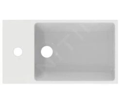 Ideal Standard Extra - Lavamanos Sobre Encimera 450x250 Mm, Con Rebosadero, Con Orificio Para Grifo A La Izquierda, Blanco T392001 -Ideal Standard Ventas 24b79ea50e705633c71fcb99