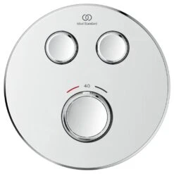 Ideal Standard CeraTherm Navigo - Grifo Termostático Empotrado Para Ducha Para 2 Dispositivos, Cromo A7296AA -Ideal Standard Ventas 25b3732c9d2b0de2249a6337