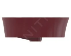 Ideal Standard Ipalyss - Lavamanos, Diámetro 400 Mm, Con Rebosadero, Pomegranate E1413V6 -Ideal Standard Ventas 2b325241a83b0827cd14209a