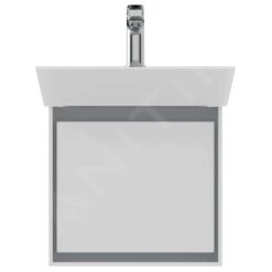 Ideal Standard Connect Air - Lavabo Cube 500x450x160 Mm, Con Rebosadero, Con 1 Orificio Para Grifería, Blanco E030101 -Ideal Standard Ventas 2b7de02475917843b6bdd309