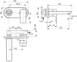 Ideal Standard Tesi - Grifo De Lavabo Empotrado, Cromo A6578AA 6 Ideal Standard Tesi - Grifo De Lavabo Empotrado, Cromo A6578AA -Ideal Standard Ventas 2c80d8da96ed47fc148a19f3