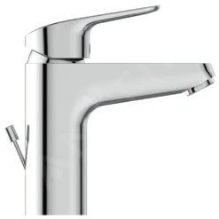 Ideal Standard CeraFlex - Grifo De Lavabo Grande Con Desagüe, BlueStart, Cromo B1715AA -Ideal Standard Ventas 2e6768c8cee9d9fc274764ab
