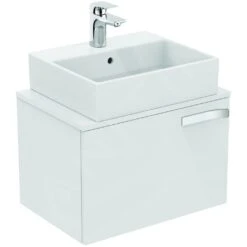 Ideal Standard Strada - Lavabo 500x420x145 Mm, Con Rebosadero, Orificio Para Grifo, Con Ideal Plus, Blanco K0777MA -Ideal Standard Ventas 3160ccef136cc17d42bfb8ee