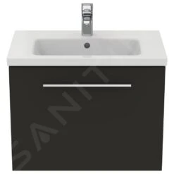 Ideal Standard I.Life S - Mueble Bajo Lavabo, 600x375x440 Mm, Gris De Carbon Mate T5292NV -Ideal Standard Ventas 31f5bbaabc2f6a2a56fdb738