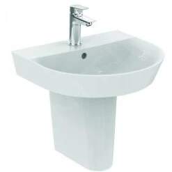 Ideal Standard Connect Air - Lavabo Arc, 500x450 Mm, Con Ideal Plus, Blanco E0699MA -Ideal Standard Ventas 337aea60cdad7646a7b5a11e