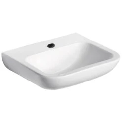 Ideal Standard Contour 21 - Lavamanos 400x300 Mm, 1 Orificio Para Grifo, Sin Rebosadero, Blanco S240601