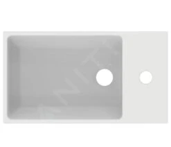 Ideal Standard Extra - Lavamanos Sobre Encimera 450x250 Mm, Con Rebosadero, Con Orificio Para Grifo A La Derecha, Blanco T392301 -Ideal Standard Ventas 3905473d1f1422f849872ec7