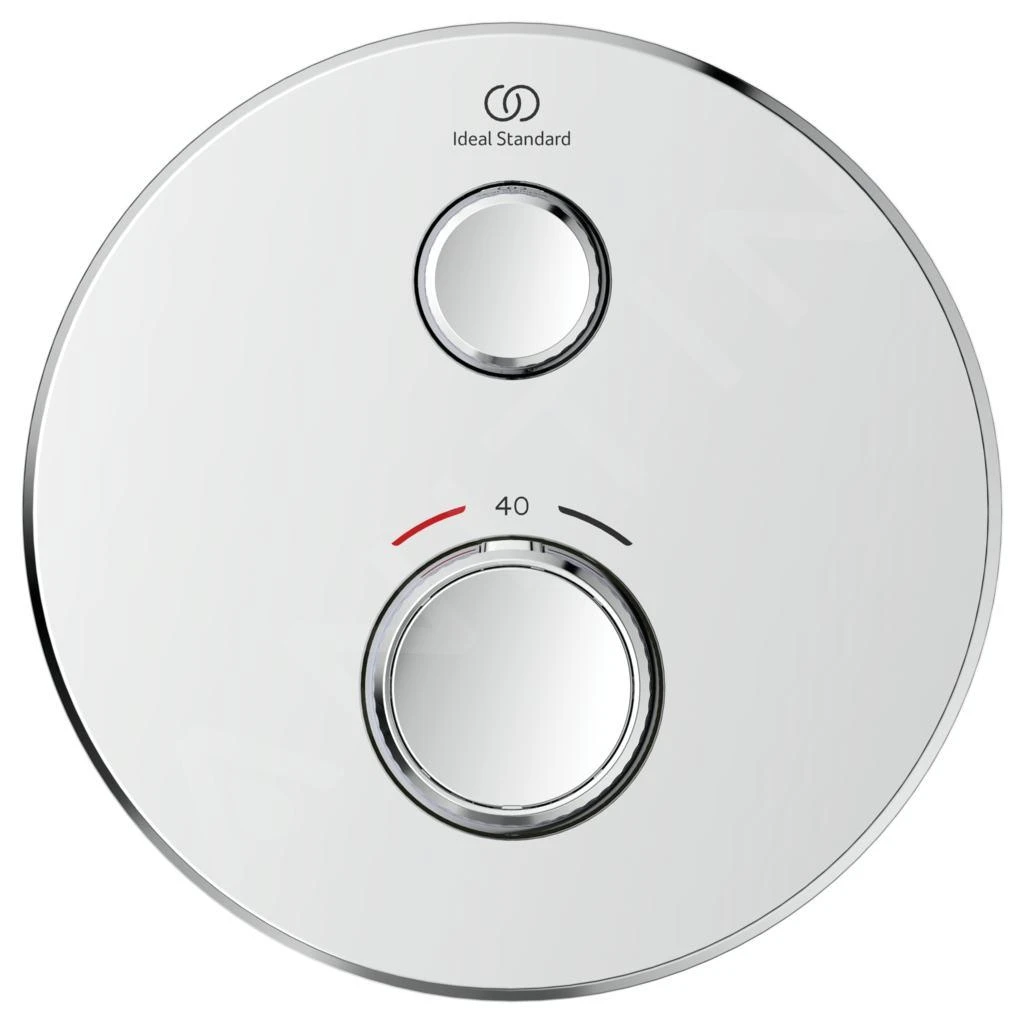 Ideal Standard CeraTherm Navigo - Grifo Termostático Empotrado Para Ducha, Cromo A7295AA 5 Ideal Standard CeraTherm Navigo - Grifo Termostático Empotrado Para Ducha, Cromo A7295AA - Imagen 3