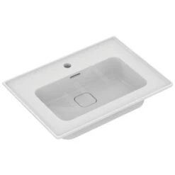 Ideal Standard Strada II - Lavabo De Mueble 640x460 Mm, Con Orificio Para Grifo, Con Ideal Plus, Blanco T2991MA