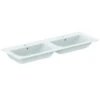 Ideal Standard Connect Air - Lavabo Doble De Mueble, 1340x160x460 Mm, Blanco E027201