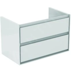 Ideal Standard Connect Air - Mueble Bajo Lavabo, 800x440x517 Mm, 2 Cajones, Madera Clara/marrón Claro Mate E0819UK -Ideal Standard Ventas 3e9d18b1b5906c1333663b45