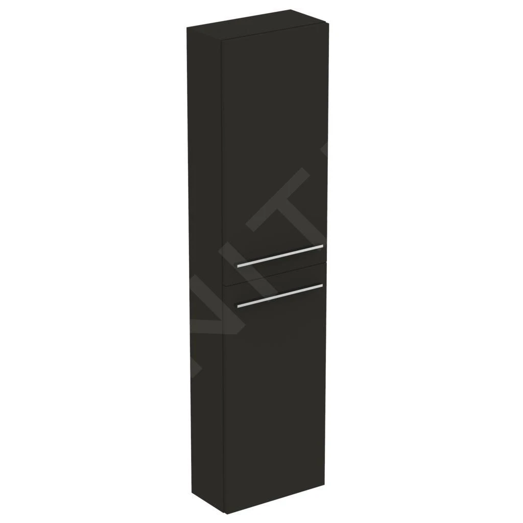 Ideal Standard I.Life S - Armario Alto Para Baño 400x210x1600 Mm, 2 Puertas Izquierda/derecha, Gris De Carbon Mate T5288NV 3 Ideal Standard I.Life S - Armario Alto Para Baño 400x210x1600 Mm, 2 Puertas Izquierda/derecha, Gris De Carbon Mate T5288NV