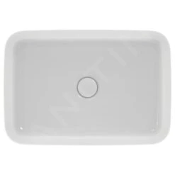 Ideal Standard Ipalyss - Lavabo Sobre Encimera, 550x380 Mm, Sin Rebosadero, Blanco Mate E2076V1 -Ideal Standard Ventas 4507ef6e422e98dcec55a790