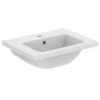 Ideal Standard I.Life S - Lavabo De Mueble 510x385x180 Mm, Con Rebosadero, Orificio Para Grifo, Blanco T459101 -Ideal Standard Ventas 4686b3f0ce50466d0ba75357