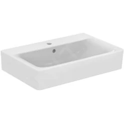 Ideal Standard Connect - Lavabo Cube 700x460x175 Mm, Con Rebosadero, Orificio Para Grifo, Blanco E773601 -Ideal Standard Ventas 469527125ce1f058196c0b31