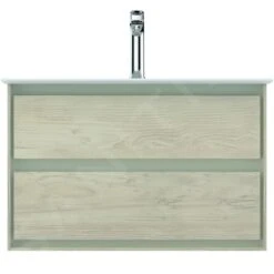 Ideal Standard Connect Air - Mueble Bajo Lavabo, 800x440x517 Mm, 2 Cajones, Madera Clara/marrón Claro Mate E0819UK -Ideal Standard Ventas 4e3ca9cc11c3ad52caeb0a3e