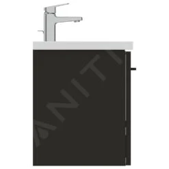 Ideal Standard I.Life S - Mueble Bajo Lavabo, 600x375x440 Mm, Gris De Carbon Mate T5292NV -Ideal Standard Ventas 5239a80b277c82edd3fb64bc