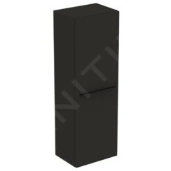 Ideal Standard I.Life A - Armario Alto Para Baño 400x300x1200 Mm, 1 Puerta Izquierda/derecha, Gris De Carbon Mate T5261NV -Ideal Standard Ventas 5240837392e47810d57d5277