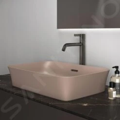 Ideal Standard Ipalyss - Lavabo Sobre Encimera, 550x380 Mm, Con Rebosadero, Kashmir E2078V4 -Ideal Standard Ventas 53ad7c0874e497d34b73e353