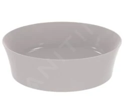 Ideal Standard Ipalyss - Lavamanos, Diámetro 400 Mm, Sin Rebosadero, Concrete E1398V9