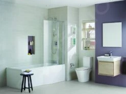 Ideal Standard Connect Air - Mueble Bajo Lavabo Cube 550 Mm, 480x409x400 Mm, Marrón Mate/blanco Mate E0844VY -Ideal Standard Ventas 56670c0ab3e072d27e0475bf