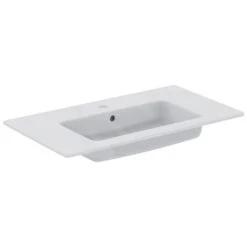 Ideal Standard Tempo - Lavabo Para Mueble 610x450x140 Mm, Con 1 Orificio Para Grifería, Blanco E066801