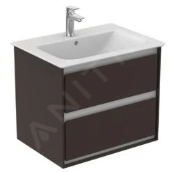 Ideal Standard Connect Air - Lavabo De Mueble, 640x460x165 Mm, Con Rebosadero, Orificio Para Grifo, Con Ideal Plus, Blanco E0289MA -Ideal Standard Ventas 5b8a7780fd55179d6de2577f