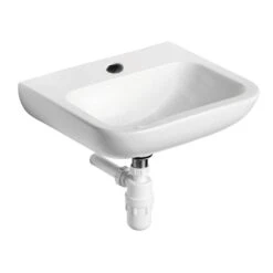 Ideal Standard Contour 21 - Lavabo 500x420 Mm, Sin Orificio Para Grifo, Con Rebosadero, Blanco S241201 -Ideal Standard Ventas 5d016018ded24dda03d1a537