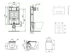 Ideal Standard ProSys - Conjunto De Módulo De Instalación Empotrado, Inodoro Y Asiento Strada II, Pulsador Oleas M1, Aquablade, SoftClose, Blanco ProSys80M SP100 13 Ideal Standard ProSys - Conjunto De Módulo De Instalación Empotrado, Inodoro Y Asiento Strada II, Pulsador Oleas M1, Aquablade, SoftClose, Blanco ProSys80M SP100 -Ideal Standard Ventas 5d2ff503a379530aa44af8f1 1