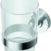 Ideal Standard IOM - Vaso Para Cepillo Y Pasta De Dientes Con Soporte, Vidrio Claro/cromo A9121AA -Ideal Standard Ventas 5ecd39ad9b388d41c4010f5f