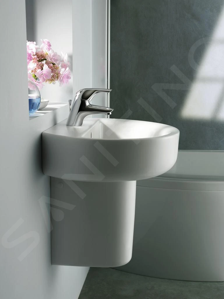 Ideal Standard Connect - Semipedestal Para Lavabo, Blanca E711301 6 Ideal Standard Connect - Semipedestal Para Lavabo, Blanca E711301 - Imagen 4