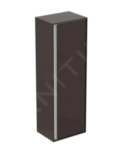 Ideal Standard Connect Air - Armario Alto 400x300x1200 Mm, Marrón Mate/blanco Mate E0834VY