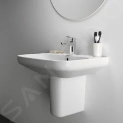 Ideal Standard I.Life A - Lavabo 600x480 Mm, Con Rebosadero, Orificio Para Grifo, Blanco T470501 -Ideal Standard Ventas 662af2d44ccc8bec8d4bbae6