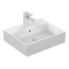 Ideal Standard Strada - Lavabo 500x420x145 Mm, Con Rebosadero, Orificio Para Grifo, Con Ideal Plus, Blanco K0777MA