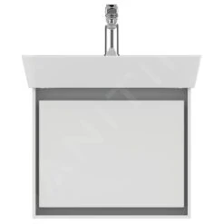 Ideal Standard Connect Air - Lavabo Cube 550x460x160 Mm, Con Rebosadero, Orificio Para Grifo, Con Ideal Plus, Blanco E0299MA -Ideal Standard Ventas 6e3d9c0e0ec394491af18052