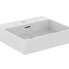 Ideal Standard Extra - Lavabo Sobre Encimera 500x450 Mm, Con Rebosadero, Con Orificio Para Grifo, Blanco T388401 -Ideal Standard Ventas 6f98ba4754a6640a3b9f2d89