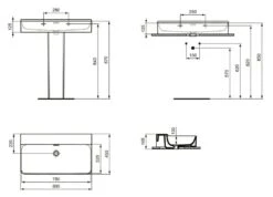 Ideal Standard Conca Ceram - Lavabo 800x450 Mm, Con Rebosadero, Sin Orificio Para Grifo, Blanco T379401 9 Ideal Standard Conca Ceram - Lavabo 800x450 Mm, Con Rebosadero, Sin Orificio Para Grifo, Blanco T379401 -Ideal Standard Ventas 70791a80f470aa52446cf0ff