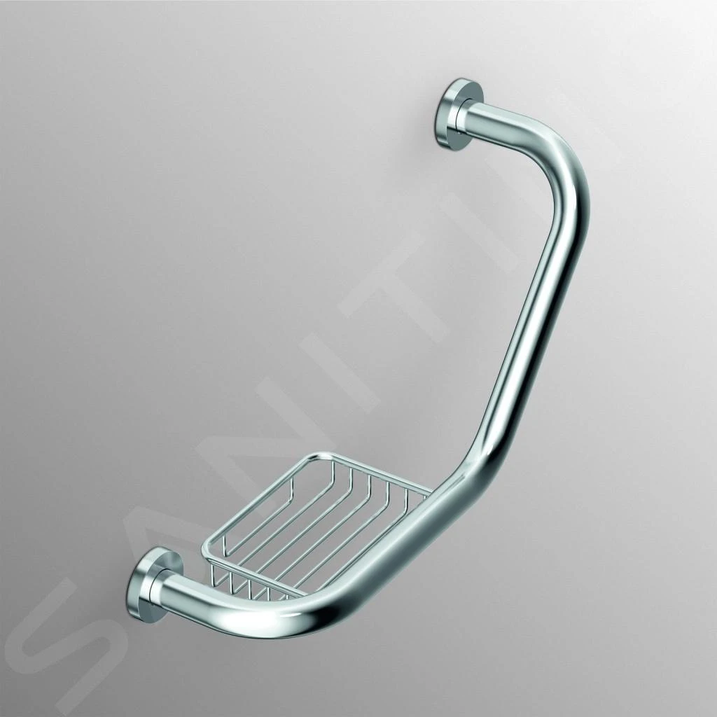 Ideal Standard IOM - Agarradero Para Bañera Con Jabonera, Cromo A9114AA 5 Ideal Standard IOM - Agarradero Para Bañera Con Jabonera, Cromo A9114AA - Imagen 3