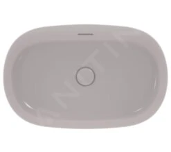 Ideal Standard Ipalyss - Lavabo Sobre Encimera, 600x380 Mm, Con Rebosadero, Concrete E1397V9 -Ideal Standard Ventas 7720081957216b9ec817f895