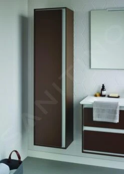 Ideal Standard Connect Air - 58519Armario Alto 400x300x1600 Mm, Marrón Mate/blanco Mate E0832VY 10 Ideal Standard Connect Air - 58519Armario Alto 400x300x1600 Mm, Marrón Mate/blanco Mate E0832VY -Ideal Standard Ventas 77582563e5b949e95811a044 1